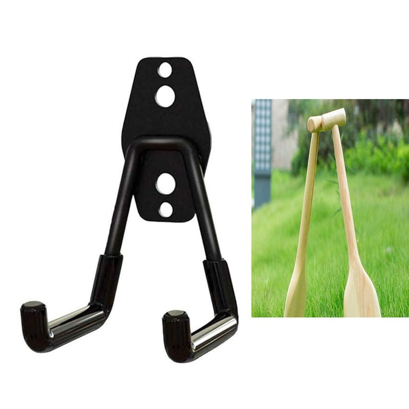Todefrgu Kayak Oars Holds Rack, Paddle Mount Hanger, Wall Mounts for Oar Hangers, Perfect for Display & Storage, Garage, Dock or Shed, NO Paddle - 2-Pcs - Image 3